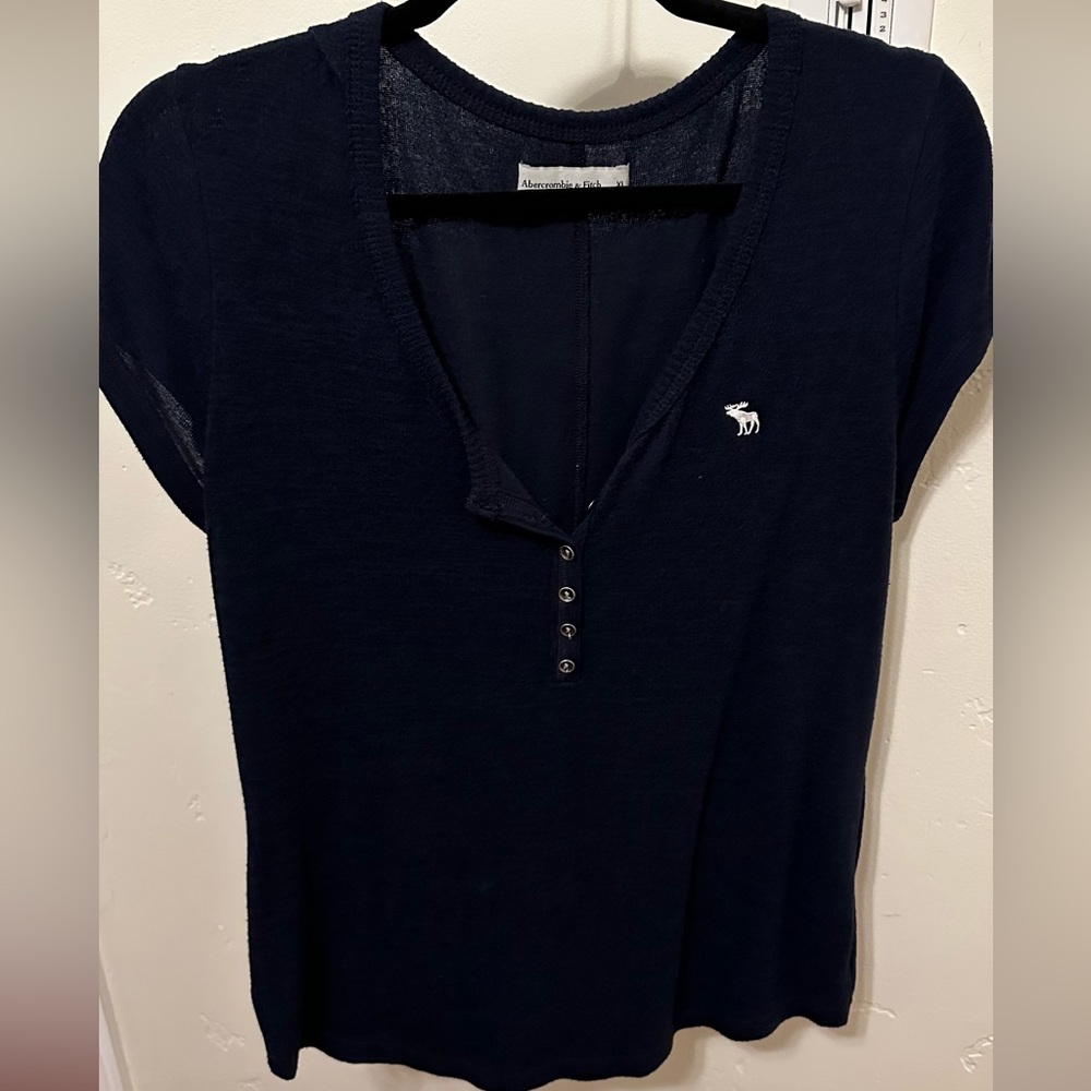 Abercrombie and Fitch Blue shirt